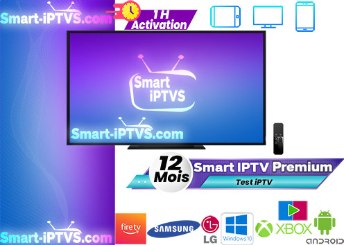 Abonnement Smart iPTV premium