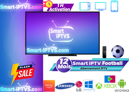 Abonnement Smart iPTV Football / duplex iptv football